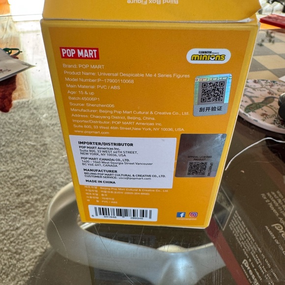 Pop Mart Illumination’s Dispicable Me 4 Minion Figure - Picture 3 of 3